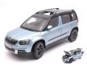 Paudi Model PD2309BL SKODA YETI 2013 METALLIC LIGHT BLUE 1:18 Modellino