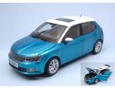 Paudi Model PD2350BL SKODA NEW FABIA 2015 BLUE 1:18 Modellino