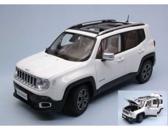 Paudi Model PD2382W JEEP RENEGADE 2016 WHITE 1:18 Modellino