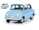 Schuco SH0096 GOGGOMOBIL 1955 LIGHT BLUE W/WHITE ROOF 1:18 Modellino