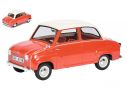 Schuco SH0097 GOGGOMOBIL 1955 RED W/WHITE ROOF 1:18 Modellino