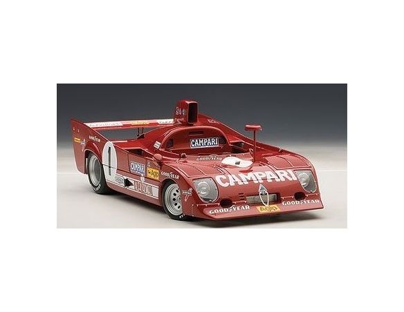 Auto Art / Gateway AA87505 ALFA ROMEO 33 TT 12 N.1 WINNER 1000 KM NURBUR.1975 MERZARIO-LAFITTE 1:18 Modellino