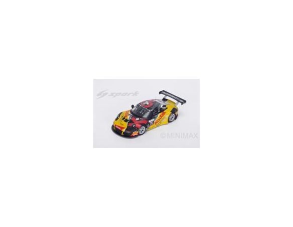 Spark Model S18SB003 PORSCHE 911 GT3 R N.76 10th 24 H SPA 2016 PILET-JOUSSE-NARAC-CORNAC 1:18 Modellino