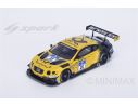 Spark Model S18SG014 BENTLEY CONTINENTAL GT3 N.38 7th 24 H NURBURGRING 2016 BRUCK-MENZEL 1:18 Modellino