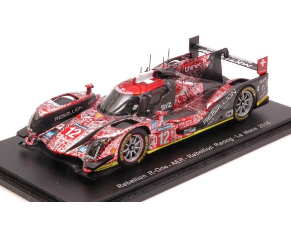 Spark Model S5106 REBELLION N.12 29th LM 2016 N.PROST-N.HEIDFELD-N.PIQUET Jr.1:43 Modellino