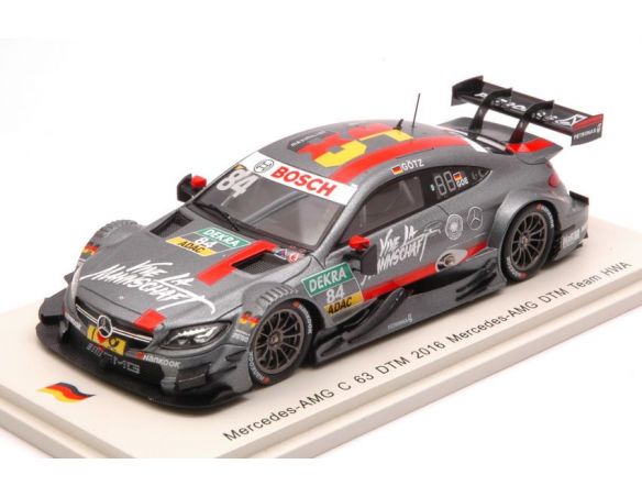 Spark Model SG284 MERCEDES C63 N.84 20th DTM 2016 M.GOTZ 1:43 Modellino