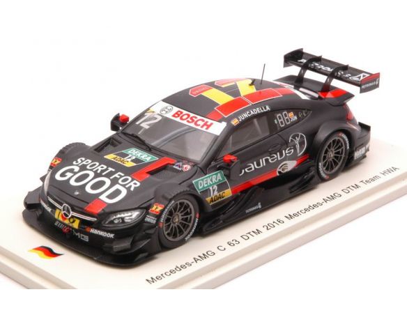 Spark Model SG285 MERCEDES C63 N.12 24th DTM 2016 D.JUNCADELLA 1:43 Modellino