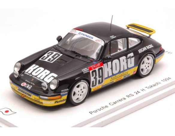 Spark Model SJ013 PORSCHE 964 RR N.39 24 H TOKACHI 1994 OBATA-FURUYA-UEHARA 1:43 Modellino