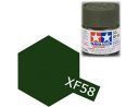 TamiyaMini XF-58 Olive Green 10ml Colore Acrylic per modellismo