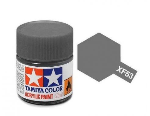 Tamiya Mini XF-53 Netral Grey 10ml Colore Acrylic per modellismo