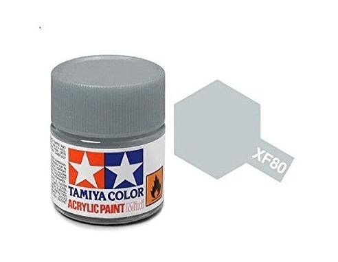 Tamiya XF-80 Royal Light Grey Colore Acrylic per modellismo