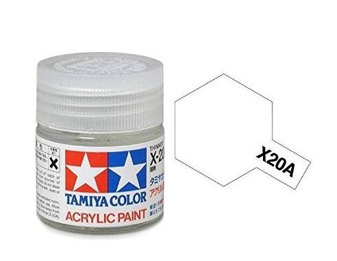 Tamiya Mini X-20A Thinner 10ml Colore Acrylic per modellismo