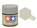 Tamiya Mini X-32 Titanium Silver 10ml Acrylic Color per modellismo