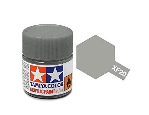 Tamiya Mini XF-20 Medium Grey 10ml Acrylic Color per modellismo