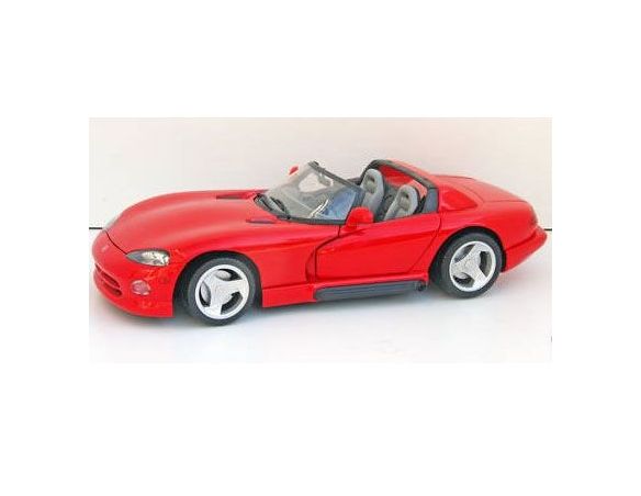 Anson 30318 DODGE VIPER RT 10 ROSSA 1:18 Modellino Scatola Rovinata
