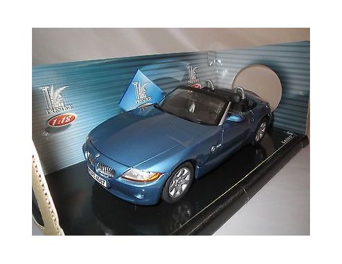 SOLIDO 8160 BMW Z4 AZZURRA 1:18 Auto Modellino Scatola rovinata