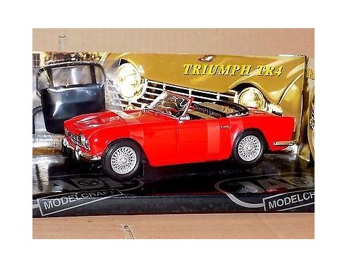 Jadi JD98092 TRIUMPH TR4 ROSSA CABRIO 1:18 Modellino