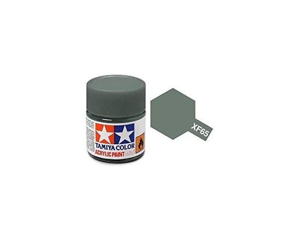Tamiya Mini XF-65 Field Grey 10ml Acrylic Color per modellismo