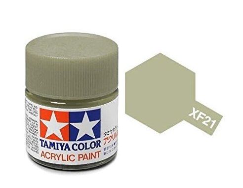 Tamiya Mini XF-21 Sky 10ml Acrylic Color per modellismo
