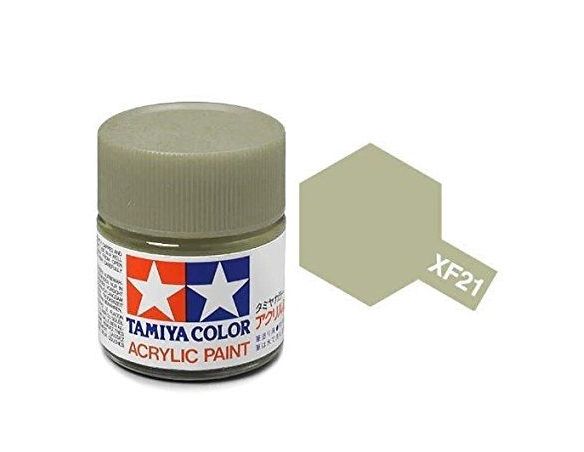 Tamiya Mini XF-21 Sky 10ml Acrylic Color per modellismo