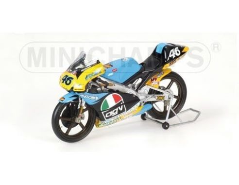 MINICHAMPS 122960046 APRILIA 125 cc VALENTINO ROSSI GP 1996 Modellino