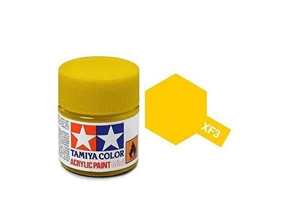 Tamiya Mini XF-03 Flat Yellow 10ml Acrylic Color per modellismo