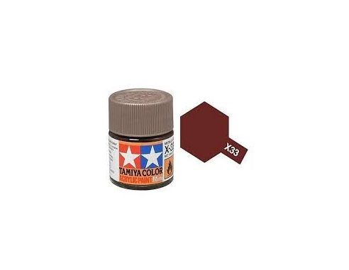 Tamiya Mini X-33 BRONZE 10ml Acrylic Color per modellismo