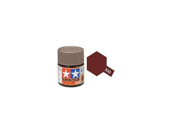Tamiya Mini X-33 BRONZE 10ml Acrylic Color per modellismo