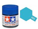Tamiya Mini X-23 Clear Blue 10ml Acrylic Color per modellismo