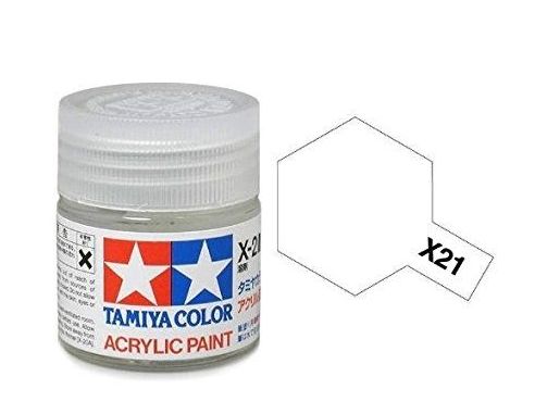 Tamiya Mini X-21 Flat Base 10ml Acrylic Color per modellismo