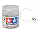 Tamiya Mini X-21 Flat Base 10ml Acrylic Color per modellismo