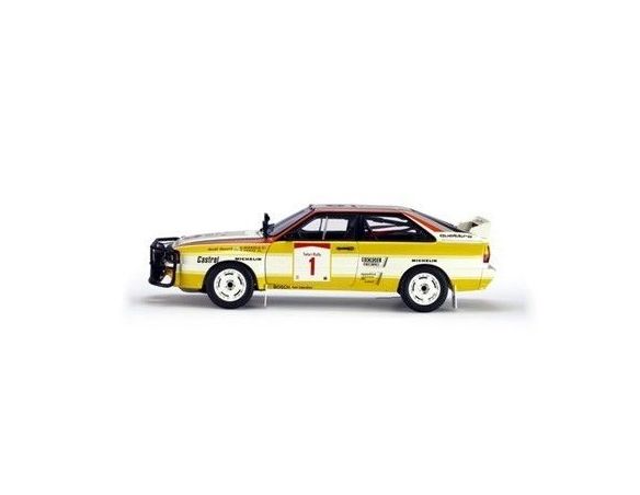 Auto Art / Gateway AA88401 AUDI QUATTRO LWB N.1 3rd SAFARI 1984 MIKKOLA-HERTZ  1:18 Modellino