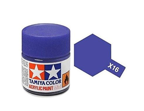 Tamiya Mini X-16 Purple 10ml Acrylic Color per modellismo