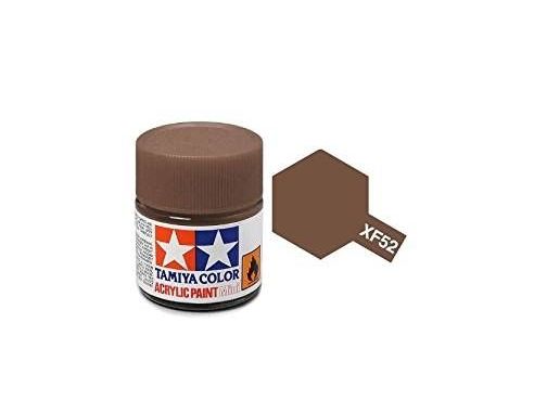 Tamiya Mini XF-52 Flat Earth 10ml Acrilyc Color per modellismo