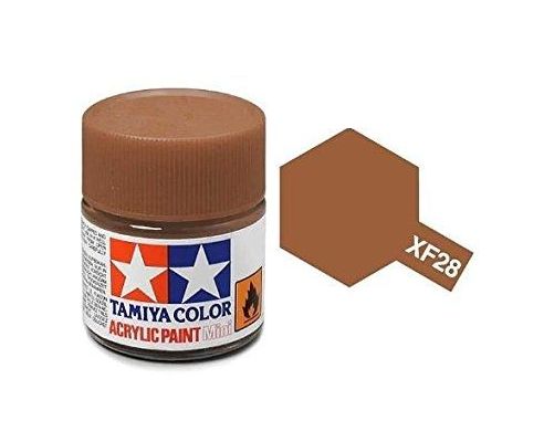 Tamiya Mini XF-28 Dark Copper 10ml Acrilyc Color per modellismo