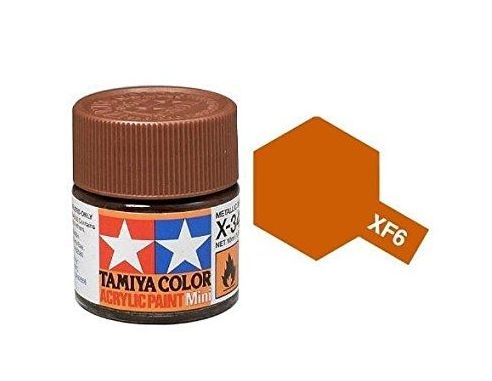 Tamiya Mini XF-06 Copper 10ml Acrilyc Color per modellismo