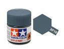 Tamiya Mini XF-18 Medium Blue 10ml Acrylic Color per modellismo
