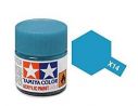 Tamiya Mini X-14 Sky Blue 10ml Acrylic Color per modellismo