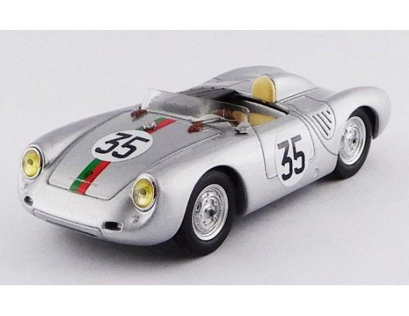 Best Model BT9662 PORSCHE 550 RS N.35 19th LM 1959 J.KERGUEN-R.LACAZE 1:43 Modellino