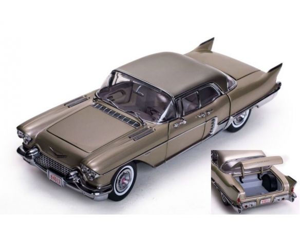 SunStar SS4013 CADILLAC ELDORADO BROUGHAM 1957 KENYA BEIGE 1:18 Modellino