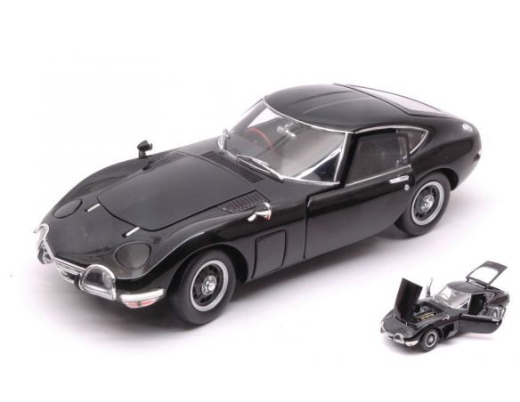 Ebbro EB24034 TOYOTA 2000 GT 1967 BLACK 1:24 Modellino