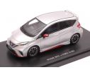 Ebbro EB45440 NISSAN NOTE e-POWER NISMO 2017 SILVER 1:43 Modellino