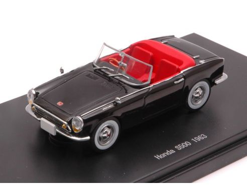 Ebbro EB45467 HONDA S500 1963 BLACK 1:43 Modellino