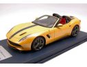 Looksmart LS18010B FERRARI F60 AMERICA 2015 GIALLO TRISTRATO 1:18 Modellino