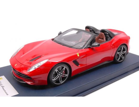 Looksmart LS18010CV FERRARI F60 AMERICA 2015 ROSSO CORSA C/VETRINA 1:18 Modellino