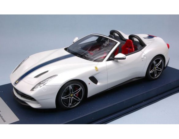 Looksmart LS18010E FERRARI F60 AMERICA 2015 BIANCO AVUS 1:18 Modellino