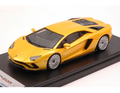 Looksmart LS468A LAMBORGHINI AVENTADOR S 2016 GIALLO ORION 1:43 Modellino