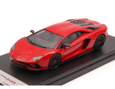 Looksmart LS468E LAMBORGHINI AVENTADOR S 2016 ROSSO MARS 1:43 Modellino