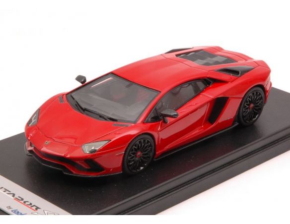 Looksmart LS468E LAMBORGHINI AVENTADOR S 2016 ROSSO MARS 1:43 Modellino