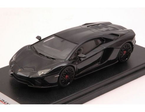 Looksmart LS468F LAMBORGHINI AVENTADOR S 2016 NERO PEGASO 1:43 Modellino
